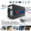 Solar Power Inverter 2000W Pure Sine Wave