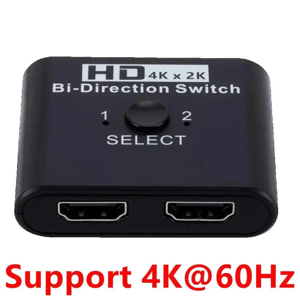 4K HDMI Bi Directional Video Switch For Seamless Gaming