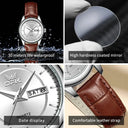 Womens Quartz Leather Watch
