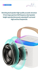 Karaoke Portable Wireless Bluetooth Speaker With Microphone