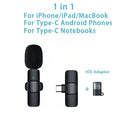 Basix Wireless Lav Mic - Noise Cancel Vlog Set