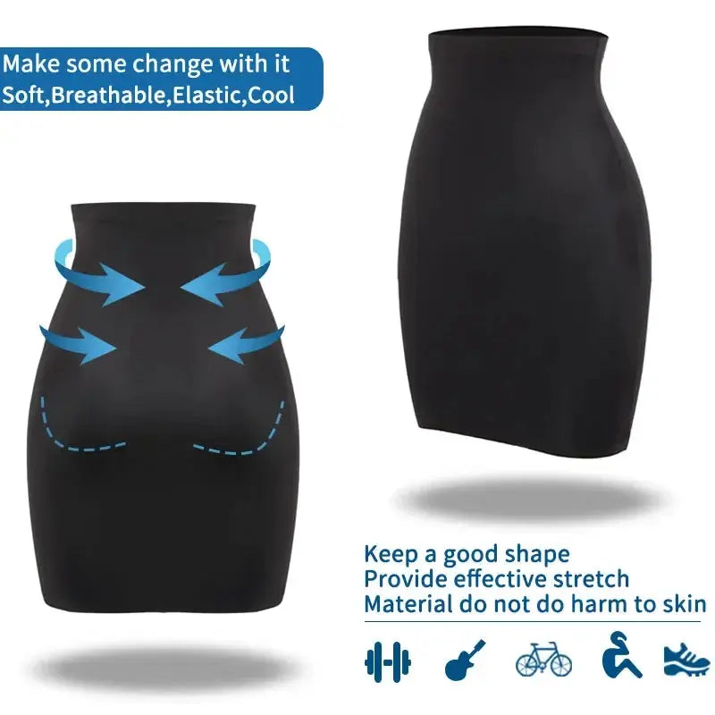 High Waist Womens Slip Shaper For Tummy Control Elegance