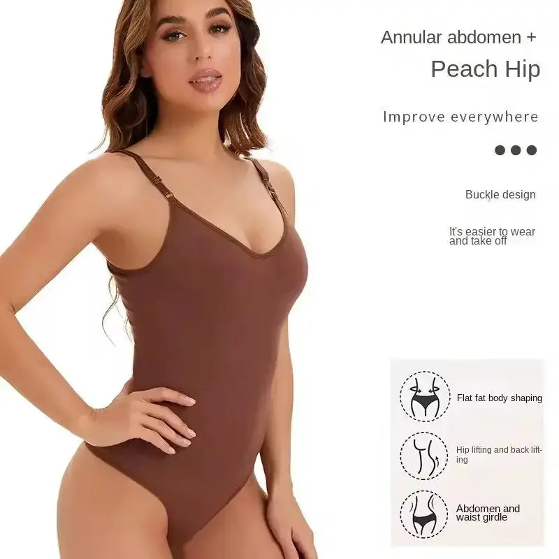 Womens Full Body Shaper Tummy Control Bodysuit Slimming