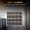 Humsienk 12V 314Ah LiFePo4 Battery