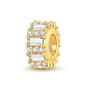 Sparkling Gold Plated Camera Charm