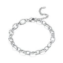 Bracelet Sterling Silver Basic Braided