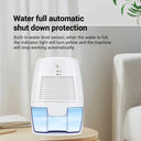 Home Dehumidifier Bedroom Mute Moisture Absorber Air Dryer Mini Humidity Dehumidifier for Bathroom Kitchen Clothes Desiccant