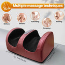 Foot massage machine Foot kneading foot leg massager electric heating home leg machine Christmas gifts, Valentine's Day gifts, M