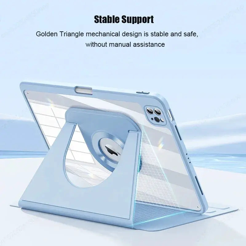 Magnetic Rotating Detachable Case for iPad Air 4 5