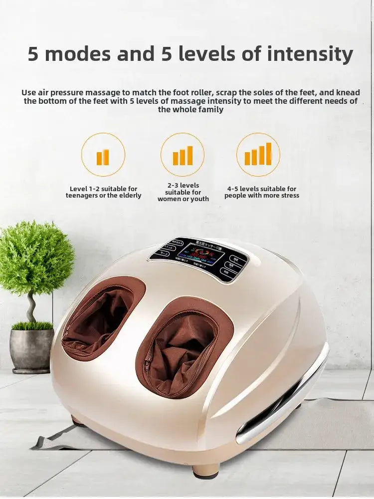 Intelligent Plantar Acupoint Foot Massager Automatic Massage Machine For Foot & Leg Home Use