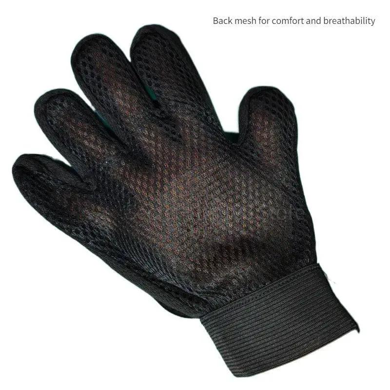Pet Grooming Glove Deshedding Brush and Massage Tool