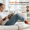 Cordless Heating Ankle Wrist Brace Vibration Massager Electric Hot Compress Massage Ankle Guard Wristband Hand Foot Protector