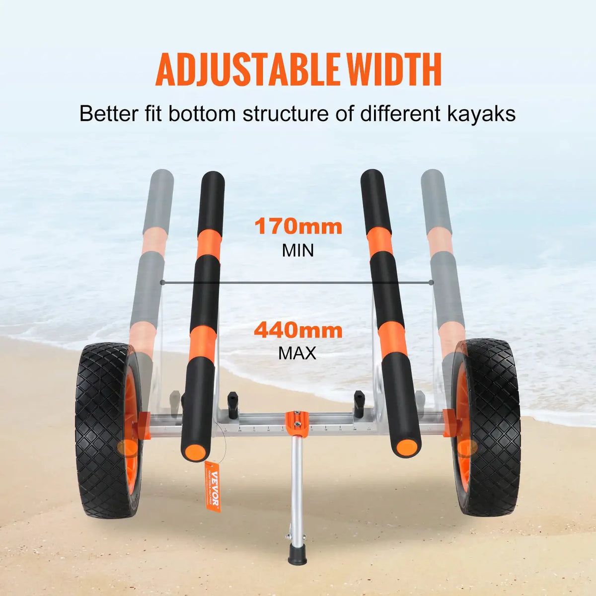 Heavy Duty Kayak Transport Cart — product image 5