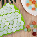 1Pcs Honeycomb 37 Lattice Cube Tray Maker With Lid