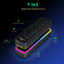 Usb 3.0 Hub 7 Port 5Gbps Fast Data Link