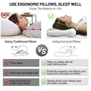 Neck Relief Contour Pillow For Sleepers
