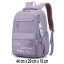 Adjustable Nylon School Carry Backpack