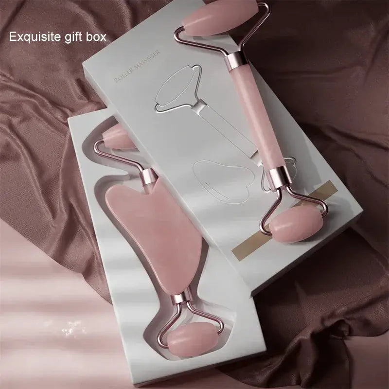 Face Neck Eye Resin Roller Facial Massage Tool Set