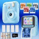 Kids Instant Camera For Color Printing