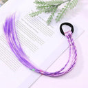 Colorful Girls Ponytail Headbands For Kids Hair Accessories