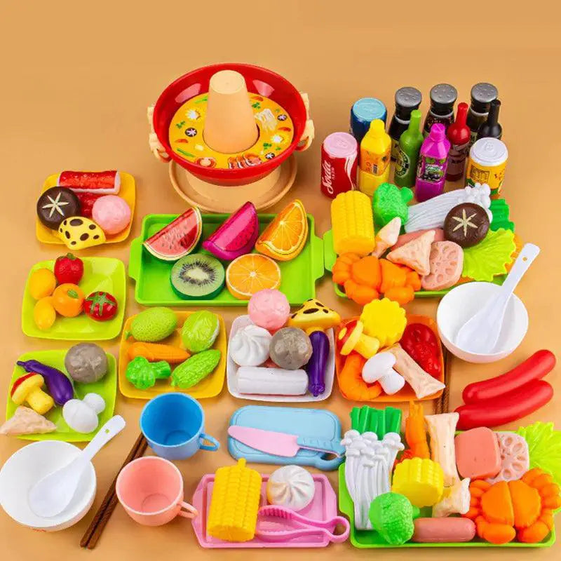 Interactive Pretend Play Kitchen BBQ Toys for Kids