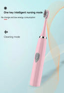 Electric Toothbrush for Adults Soft DuPont Bristle Portable