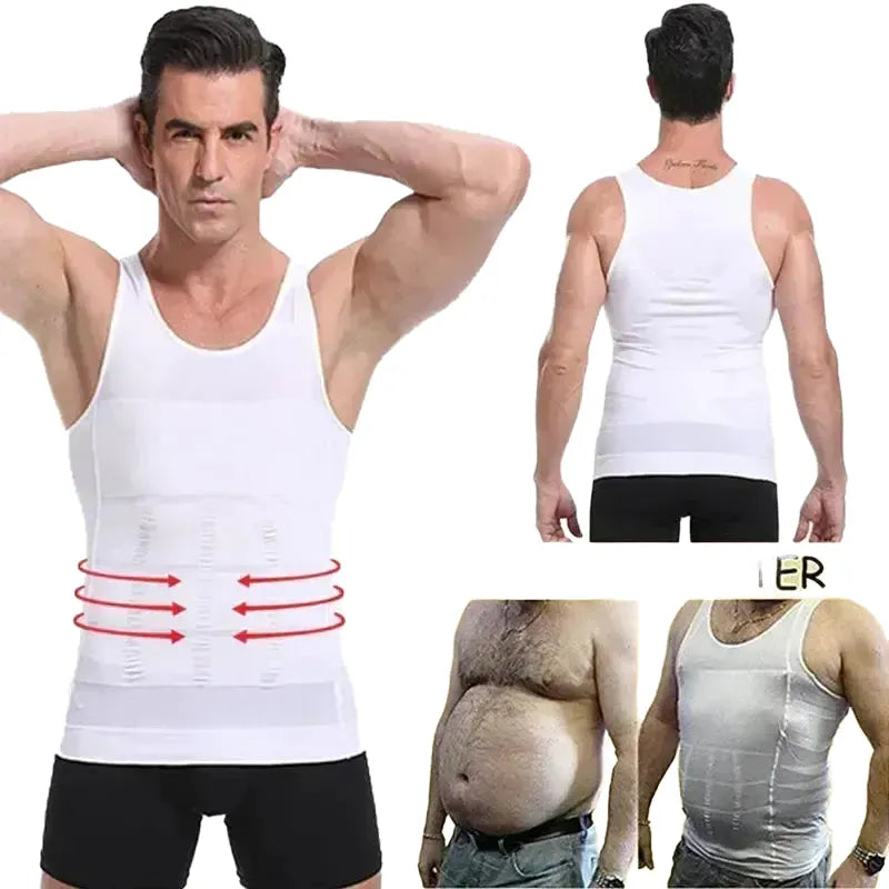 Men's Compression Vest for Tummy Control — product view 1
