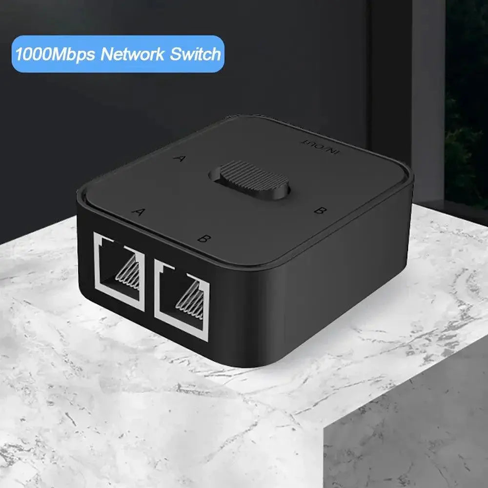 Ethernet Splitter Adapter Lightning Fast Dual Connection