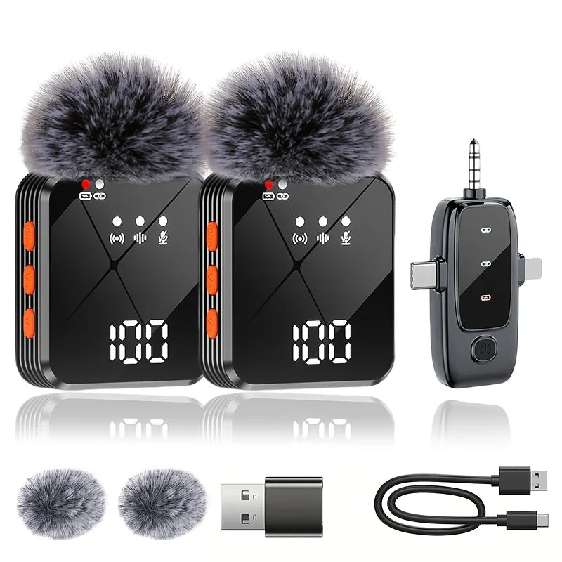 Wireless Lavalier Microphone Smart Noise