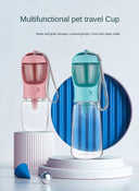 Dog Cat Portable Feeding and Watering Supplies Bottle