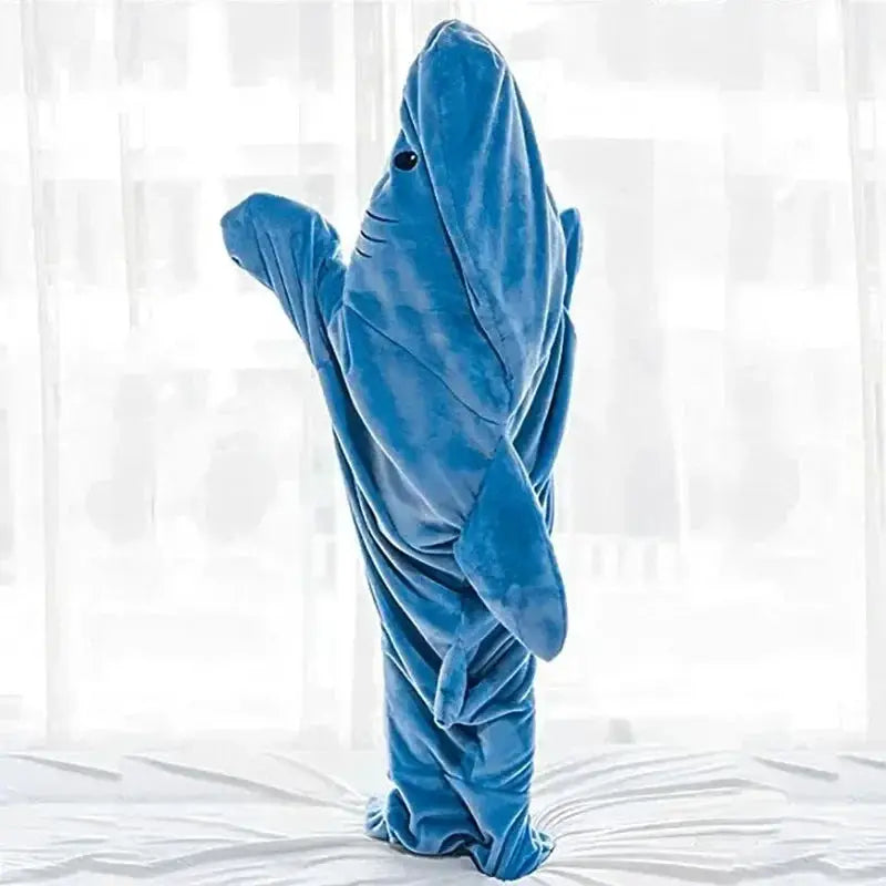 Shark Blanket Hoodie Wearable Blanket For Adults And Kids