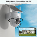 Smart Solar Outdoor Security Camera For Home Monitoring