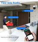 4K PTZ WiFi IP Camera for Home Security