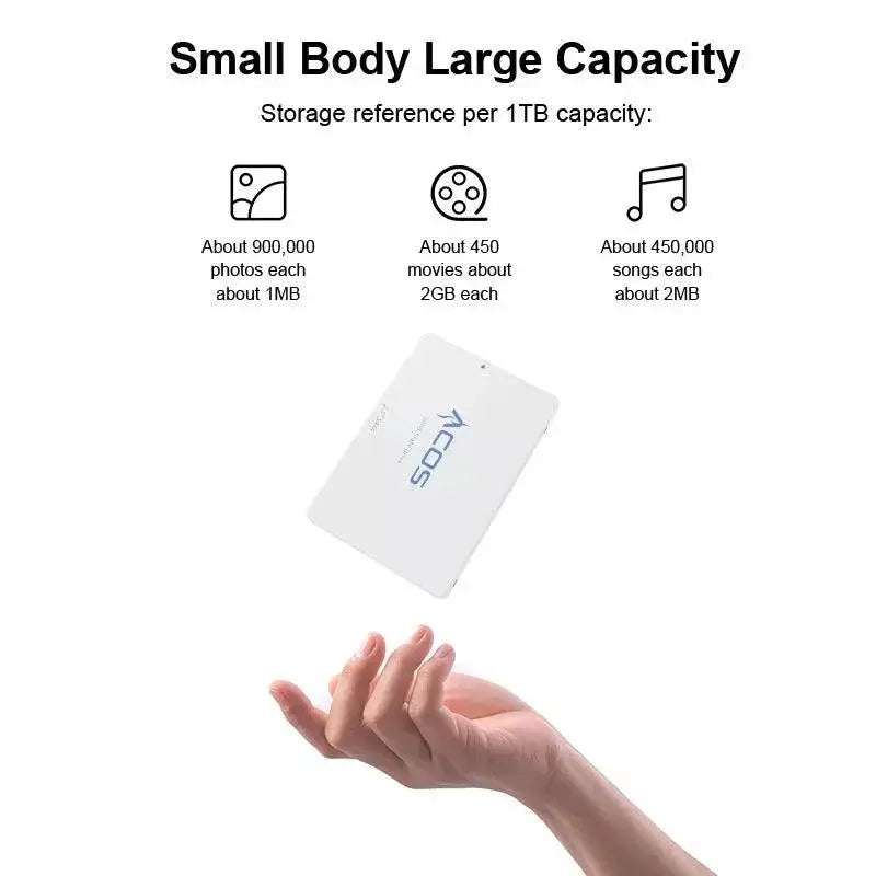 ACOS SATA3 SSD High Speed Storage Drive 120GB Performance