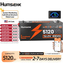 48V 100Ah Lithium Battery 200A BMS Bluetooth