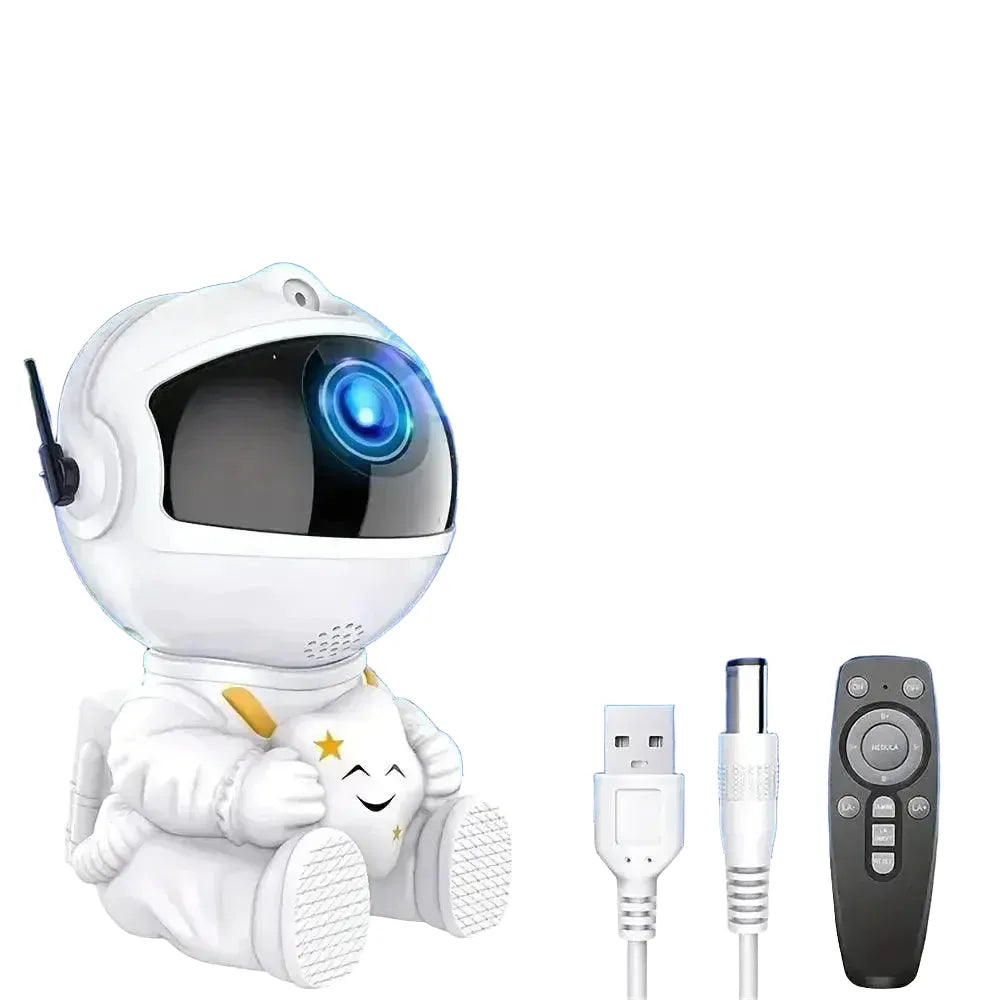 Calming Night Light for Kids Sleep — White star