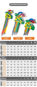 WYNNS Allen Wrench Set Hex Key 9pcs Tool for Repairs