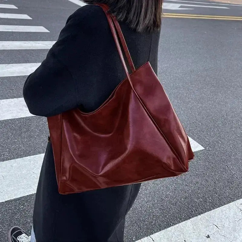 Women Tote Bag Fashion Underarm Pouch Large Capacity