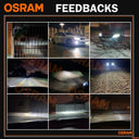 OSRAM LED Car Headlight Bulbs Enhanced Visibility Reliability