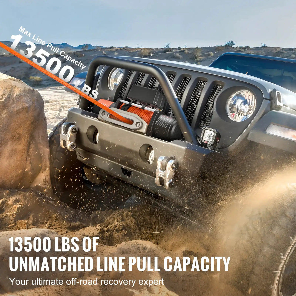 Heavy Duty Electric Winch Set — product image 2