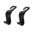 Carbon Fibre Car Seat Organizer Hooks for Handbags Clothes