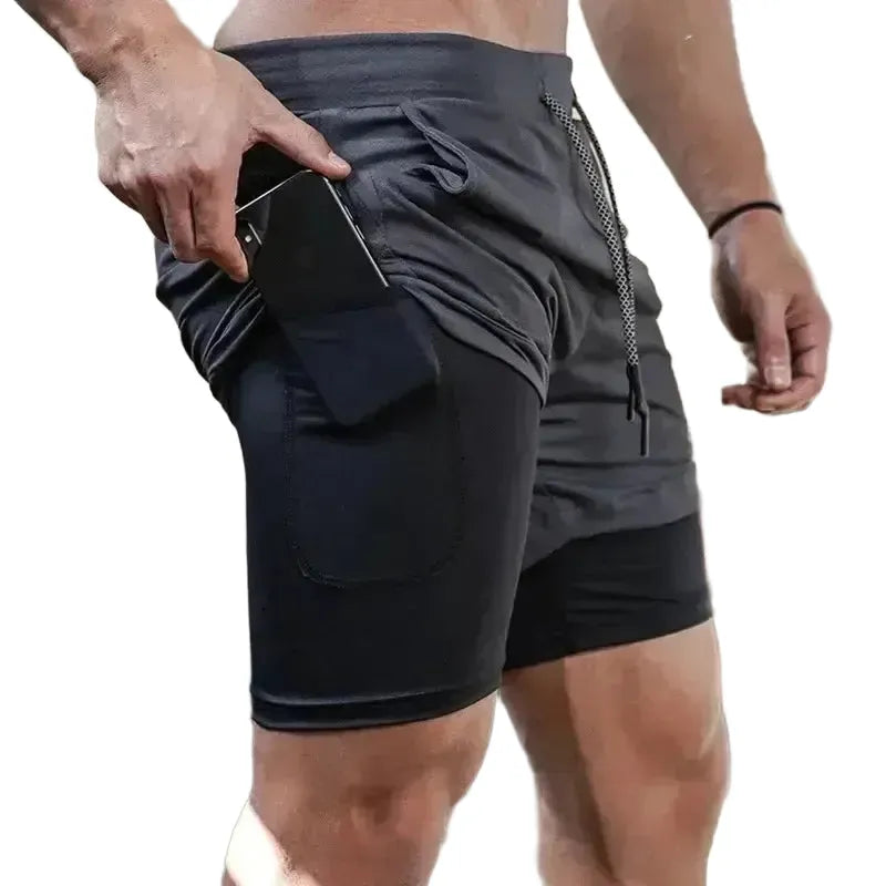 Quick-Dry Training Shorts for Men — product view 1