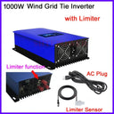 1000W Wind Power Inverter 24V 48V 60V Grid Tie