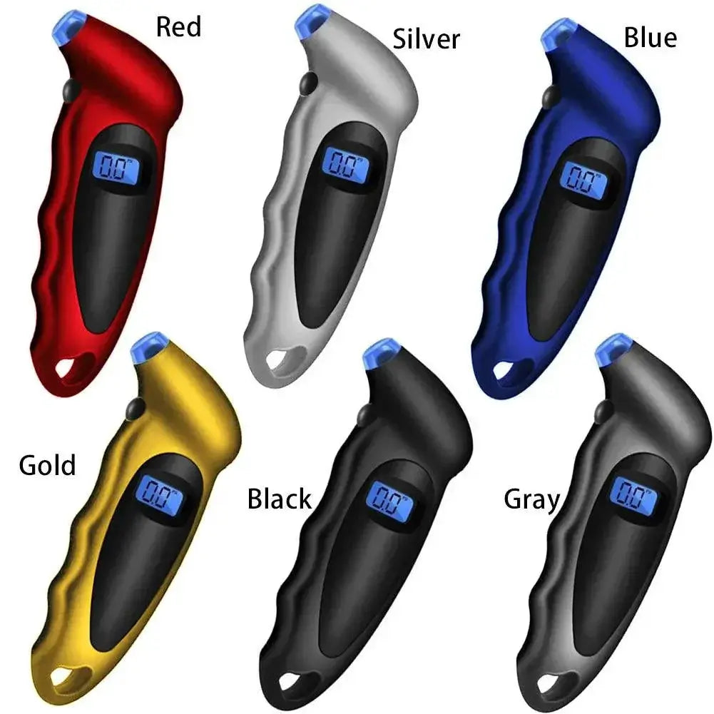 Digital Tire Pressure Gauge With Backlight Display