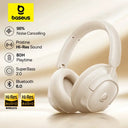 Baseus Wireless Headphones - 80H Battery Life.