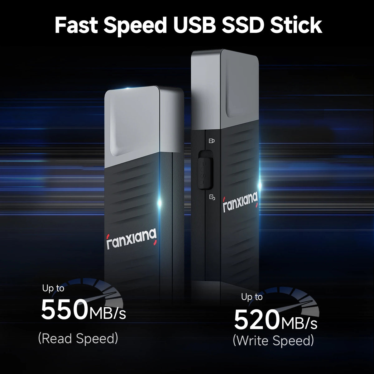 USB Fan Solid State Drive