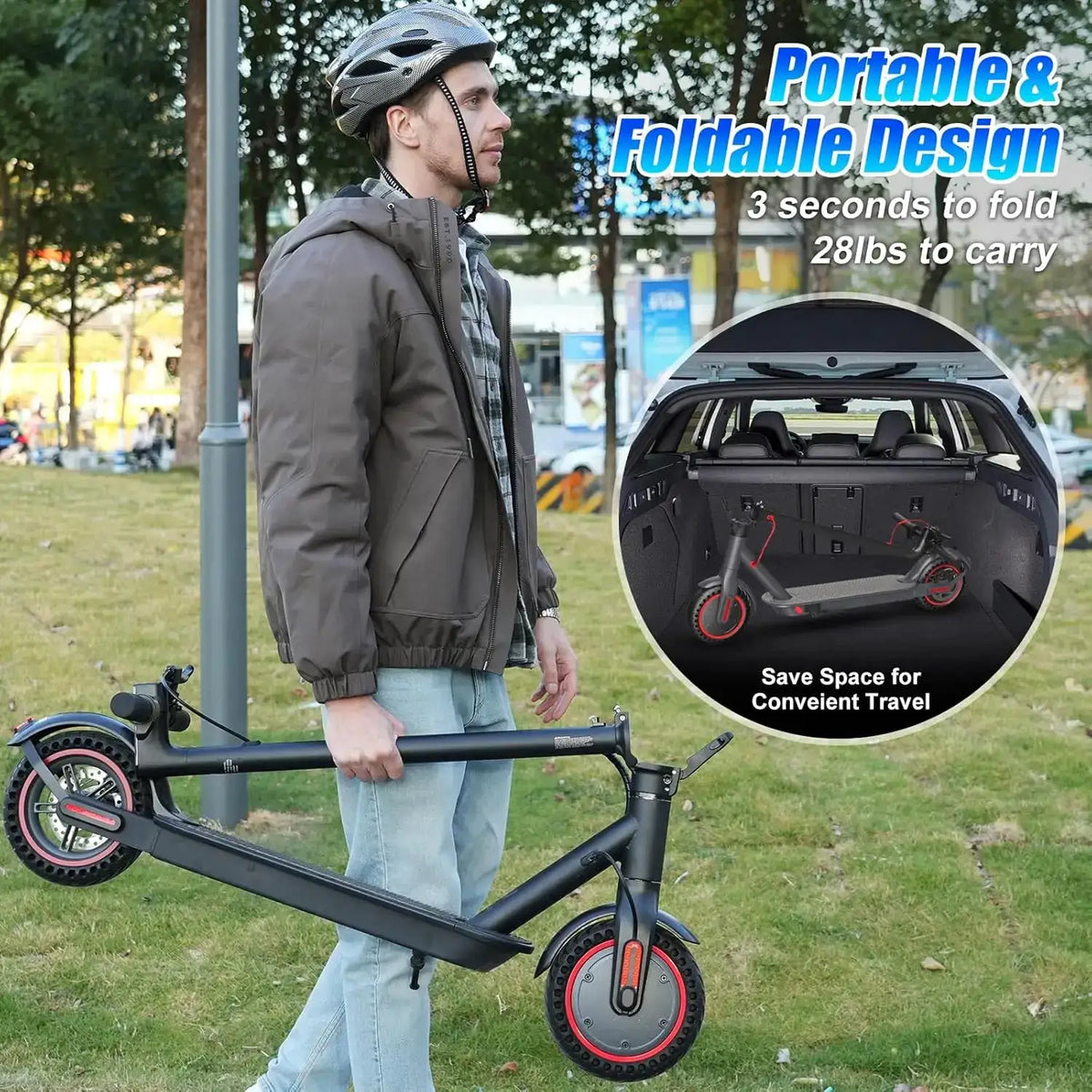 Foldable Electric Scooter For Adults — product view 3