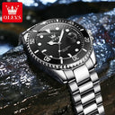 OLEVS Mens Waterproof Date Watch