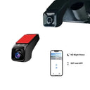 4K Dash Cam With 24H Parking WiFi App Live View GPS