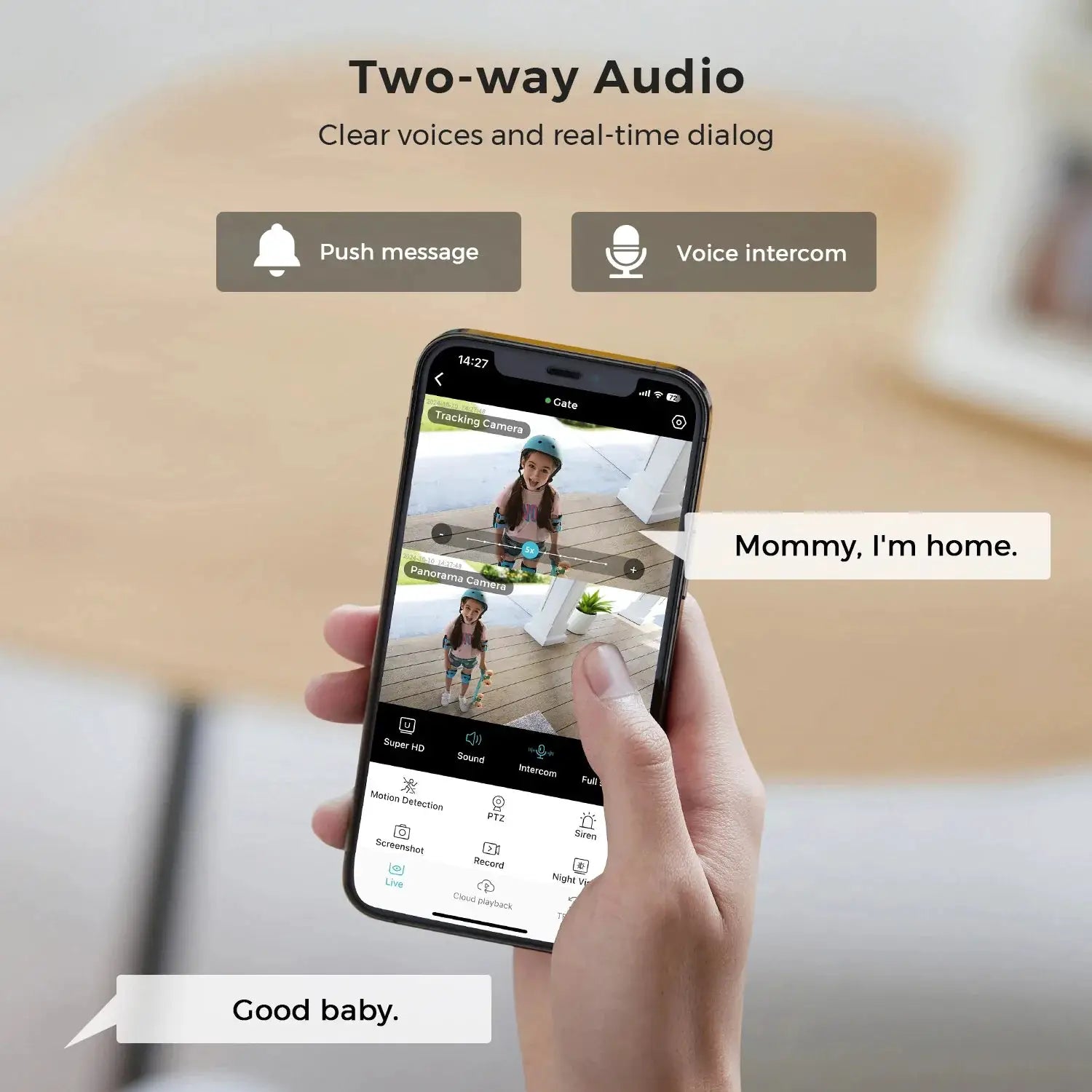 Abuntu 15MP 8K PTZ WiFi Outdoor Camera - 10X Zoom AI Human Detection - stepyours.com